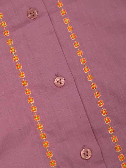 Vilebrequin Dress Shirt / Womens / Pink / RRP £225