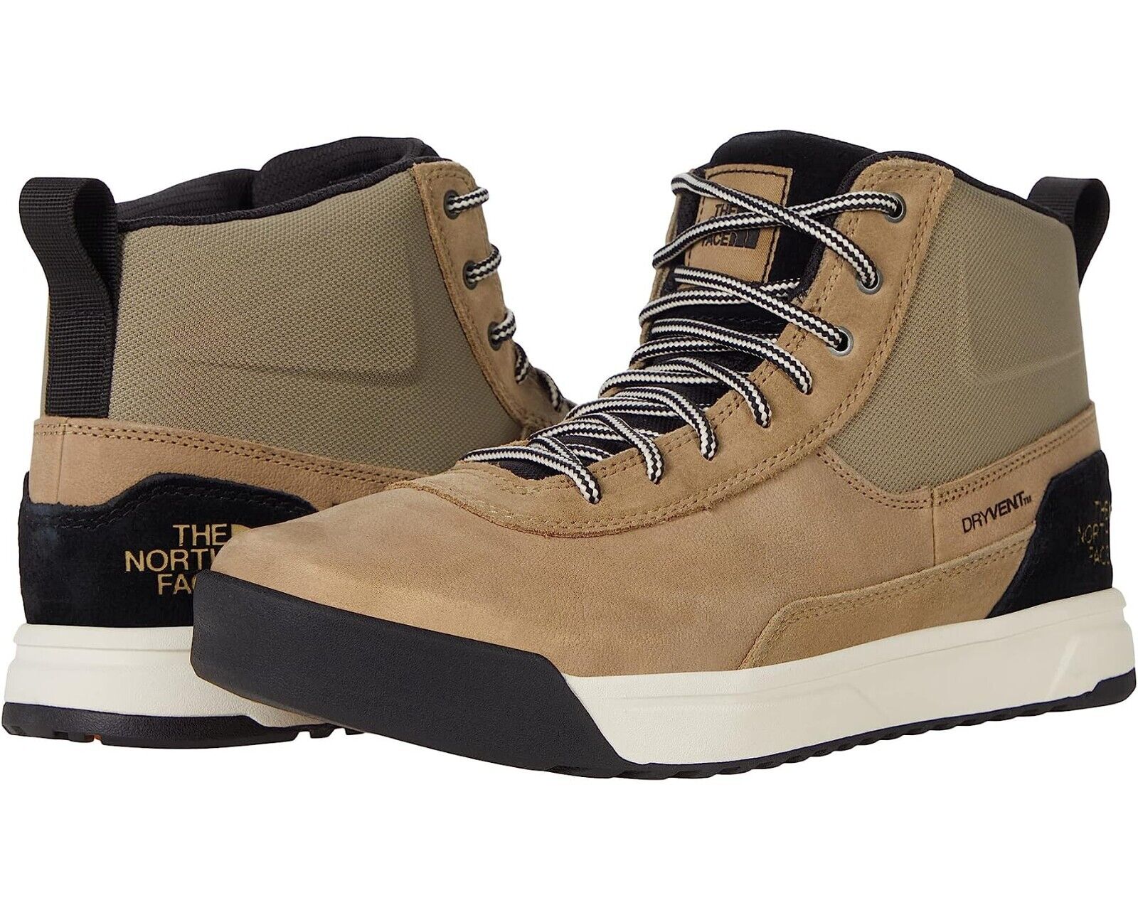 The North Face Men’s Larimer Mid Waterproof Boots / Tan Brown Black / RRP £155