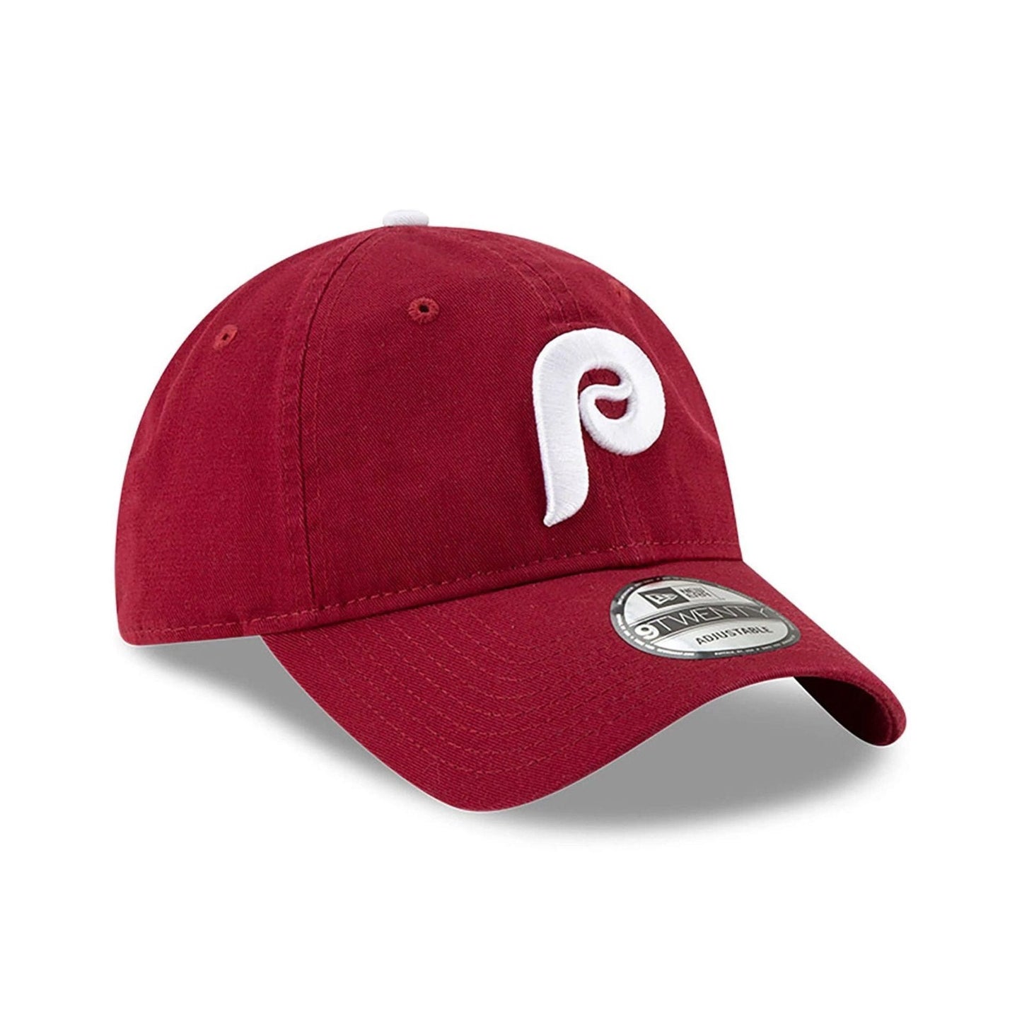 New Era Adult Philadelphia Phillies Core 9Twenty Cap /Maroon Red White / RRP £25