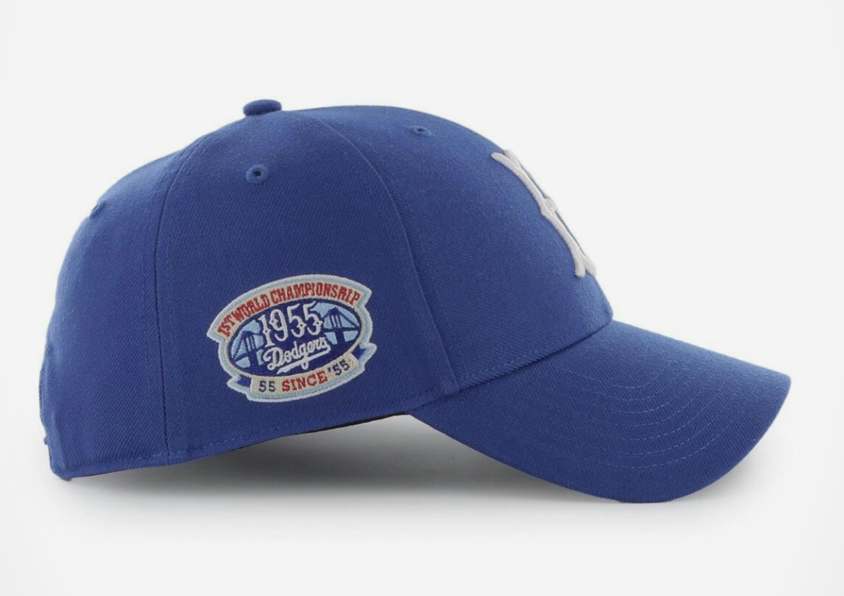 47 Brand Brooklyn Dodgers 1955 World Series Sure Shot MVP Cap/Royal Blue/RRP £30