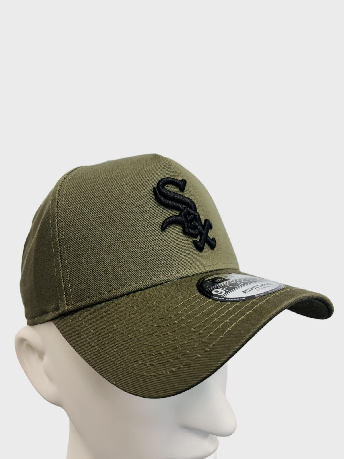 New Era Chicago White Sox 9FORTY A Frame Evergreen Cap / Olive Green / RRP £27