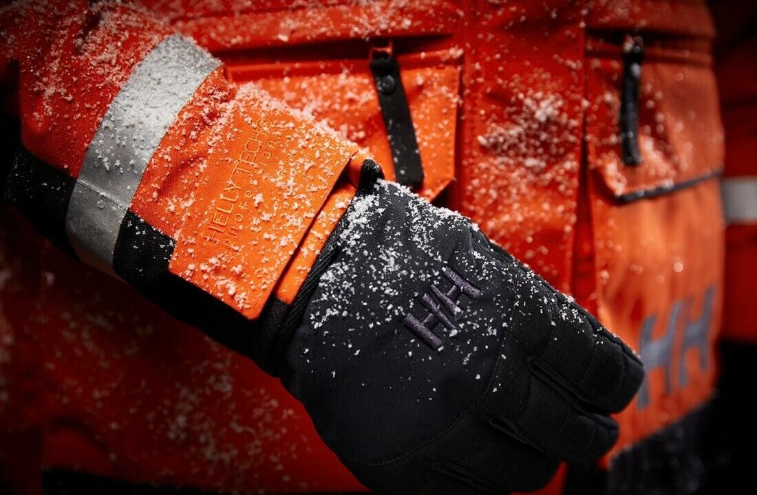 Helly Hansen Womens Arctic Patrol 3-in-1 Parka Coat / Orange Black / RRP £1000