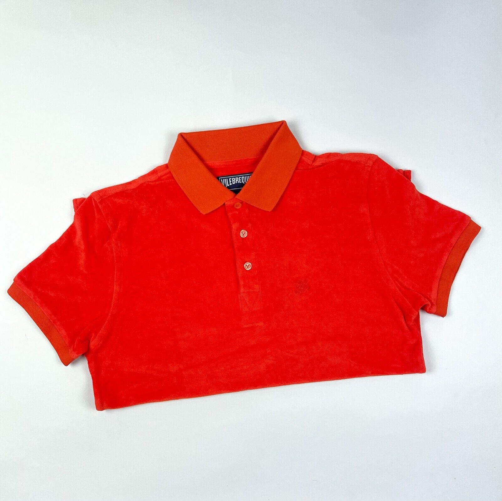 Vilebrequin Polo Shirt / Mens / Pacific / Red / RRP £210