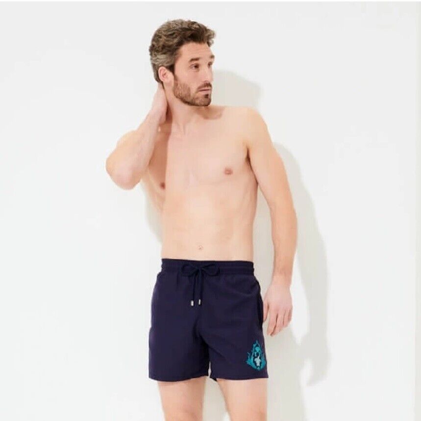 Vilebrequin Swim Shorts / Men’s / Motu / Dark Blue / RRP £250