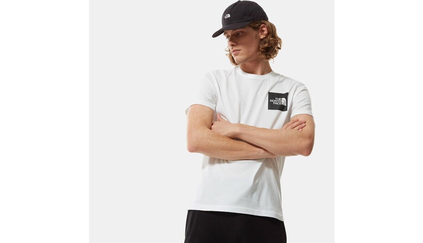 The North Face Men's S/S Fine Tee / White / BNWT / RRP£30