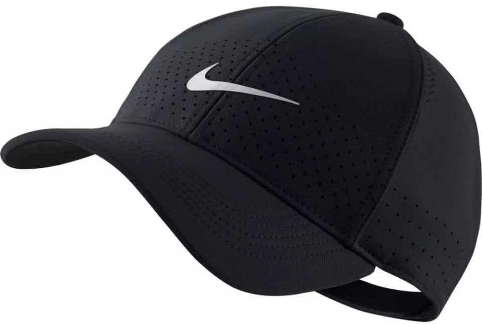Nike Adult Aerobill L91 Cap / Black White / RRP £24