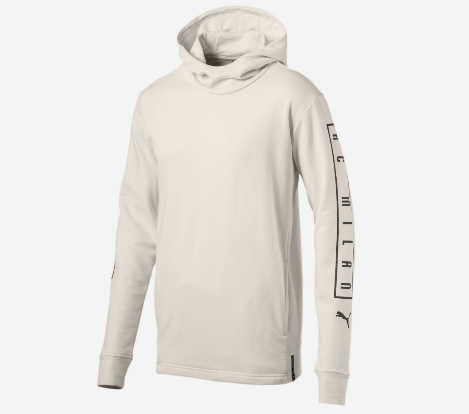 Puma Mens AC Milan Fan Slogan Hoodie / White / RRP £60