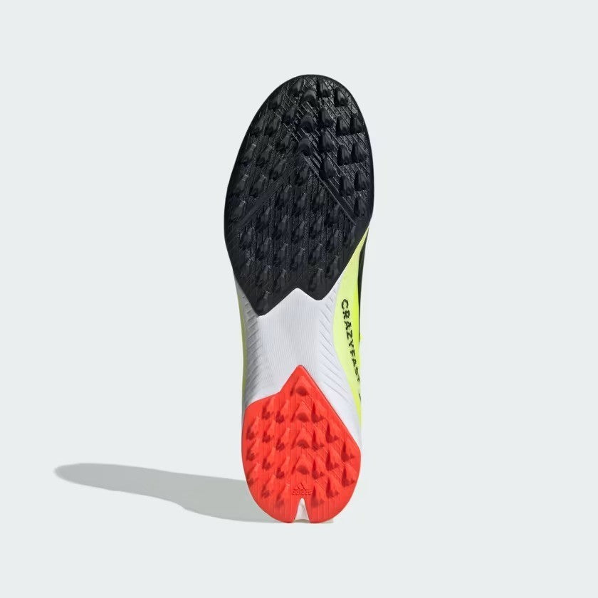 Adidas Mens X CRAZYFAST LEAGUE TF Football Boots / BNIB / Yellow / RRP £90