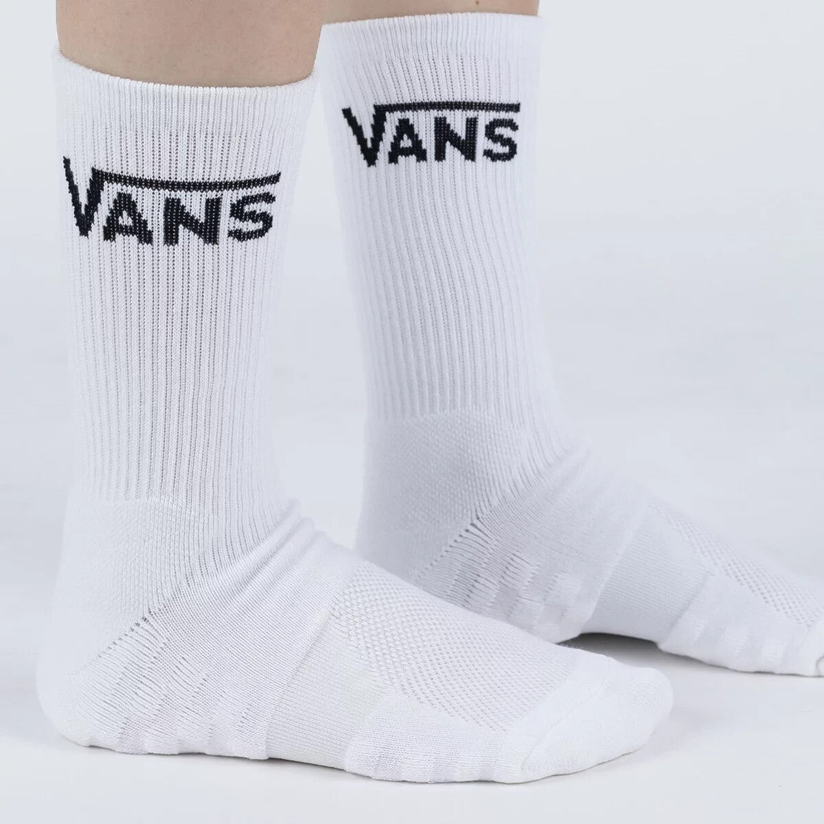 Vans Mens Skate Logo Crew Socks / White / RRP £19