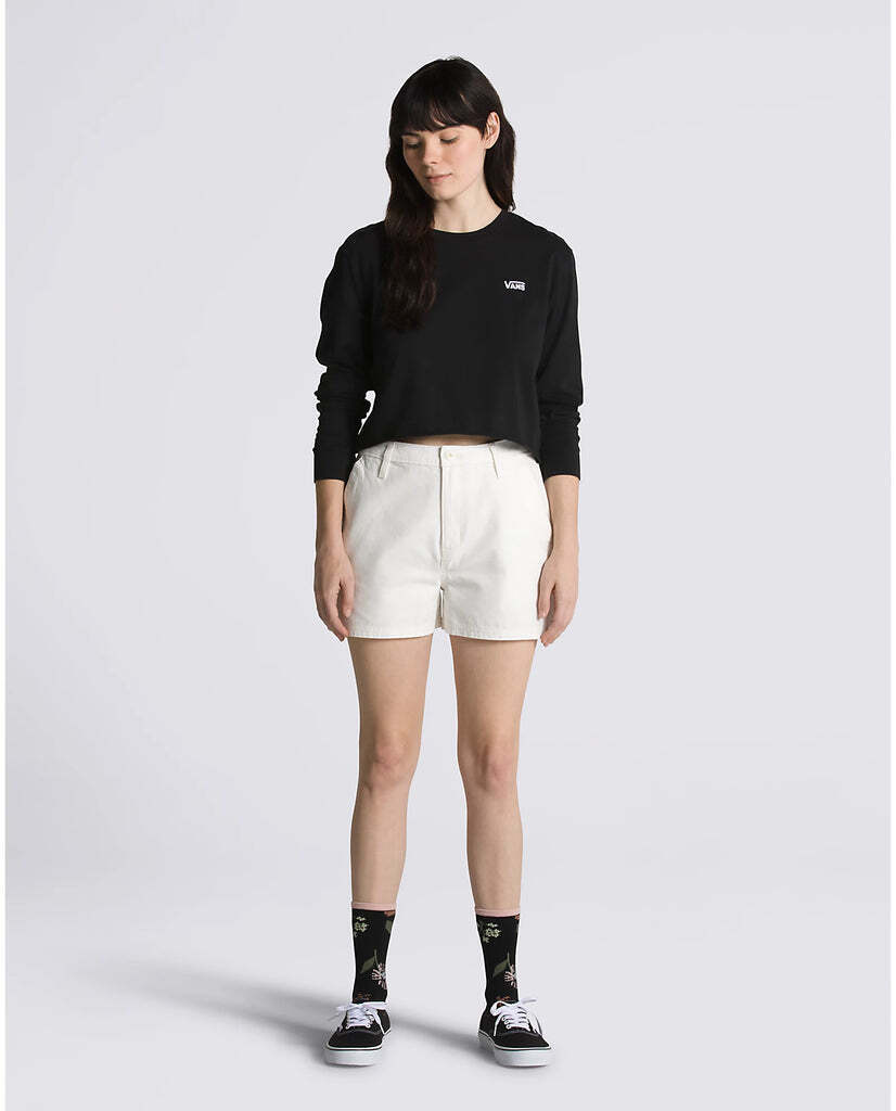 Vans Womens Ground Work Shorts / Marshmallow / RRP £50
