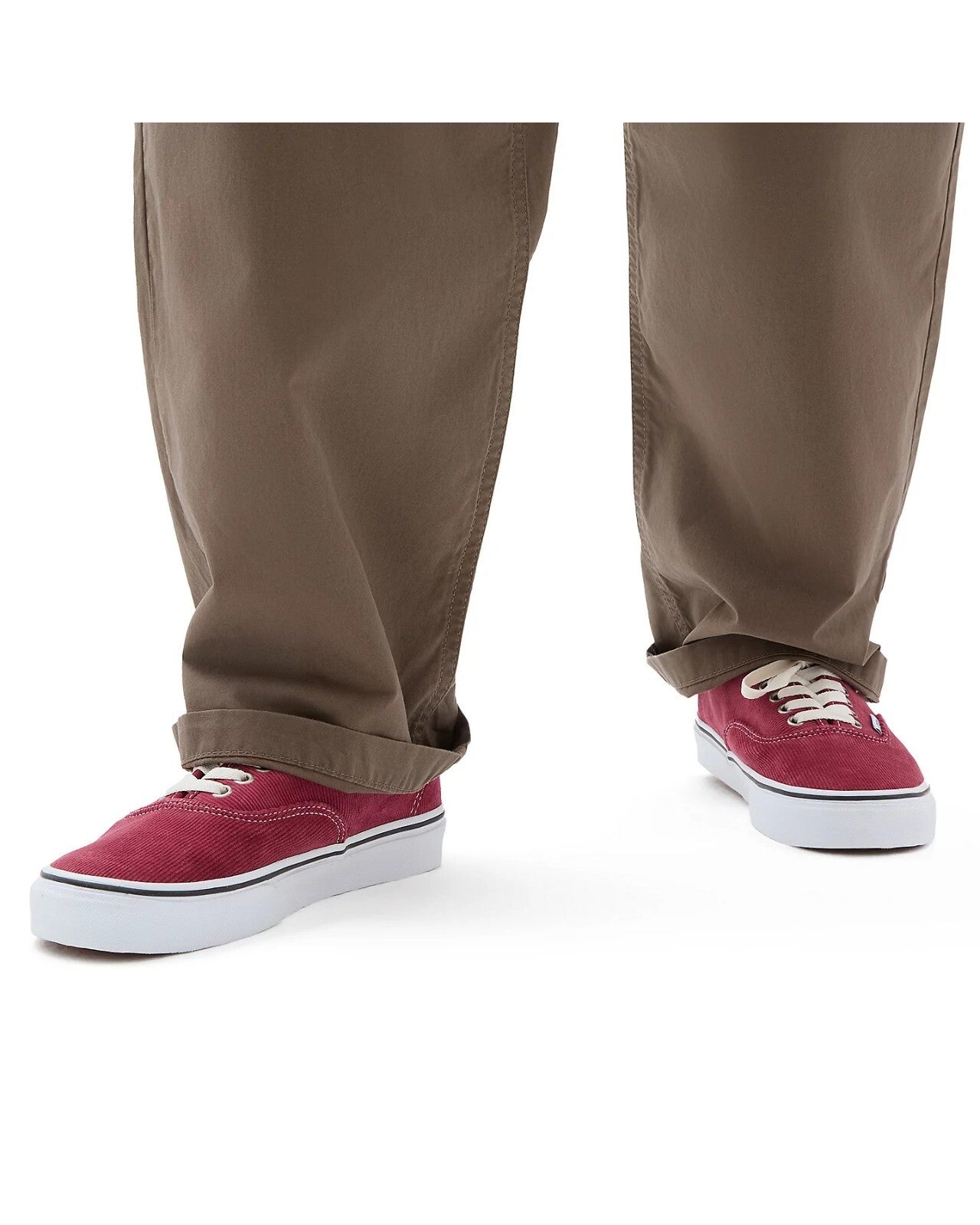 Vans Unisex Authentic Trainers / Corduroy Red / RRP £65