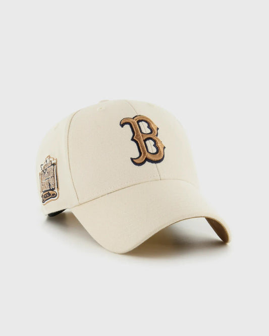 Sure Shot Snapback 47  Unisex Cap / Boston Red Sox / Natural / BNWT / RRP £28