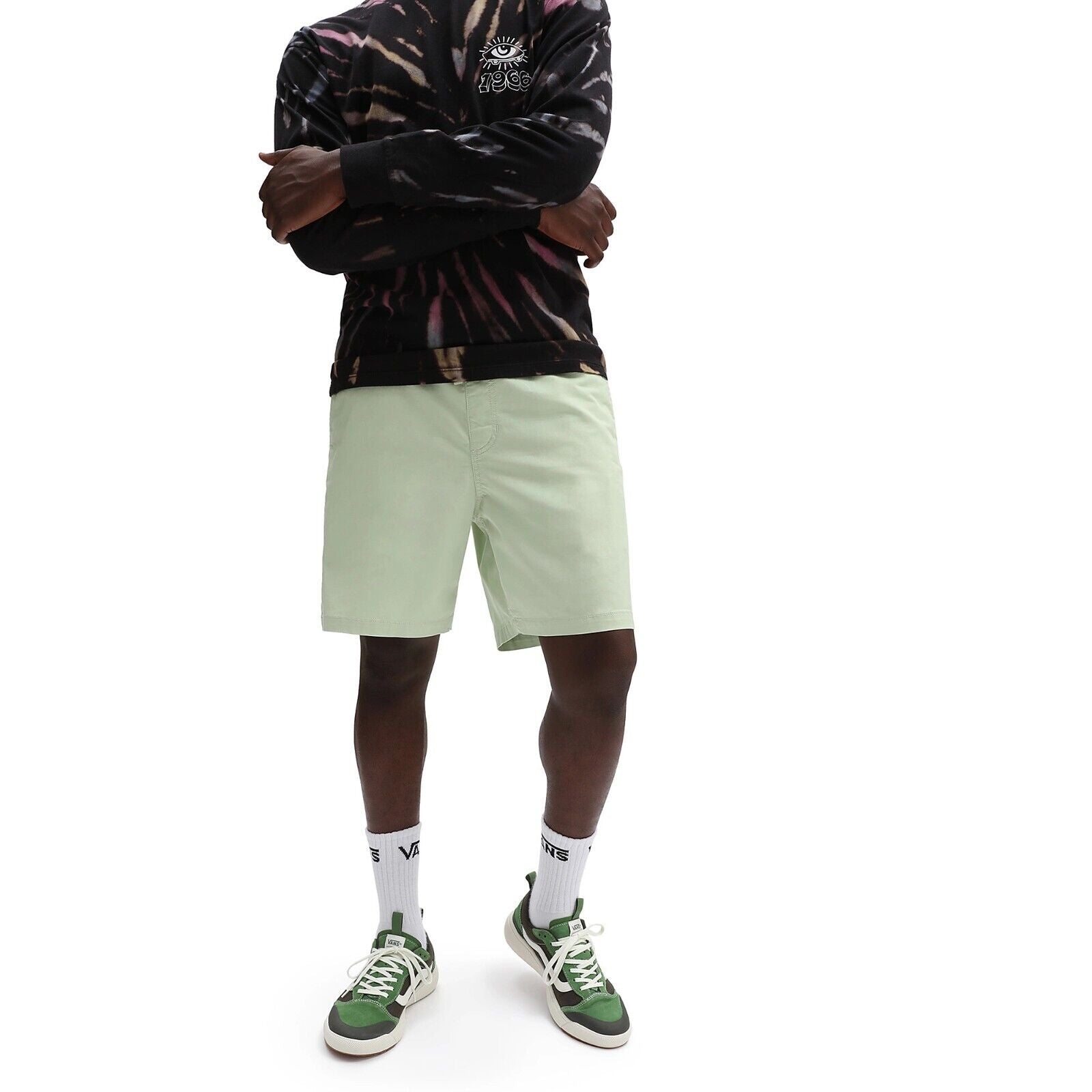 Vans Mens Range Relaxed Shorts / Green / RRP £50