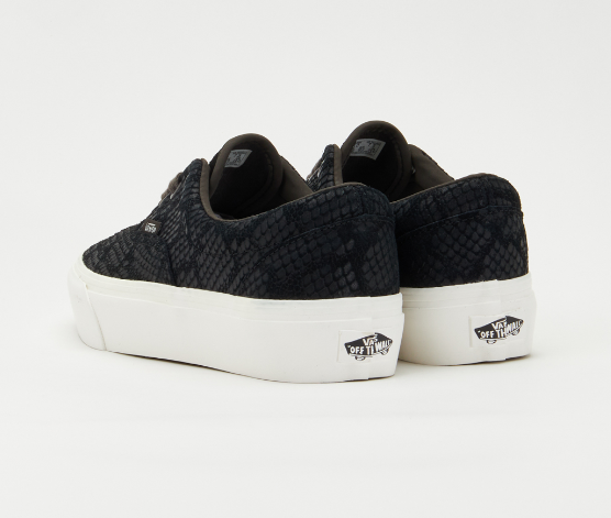Vans Era Platform Trainers / Emboss Black / Unisex / RRP £65