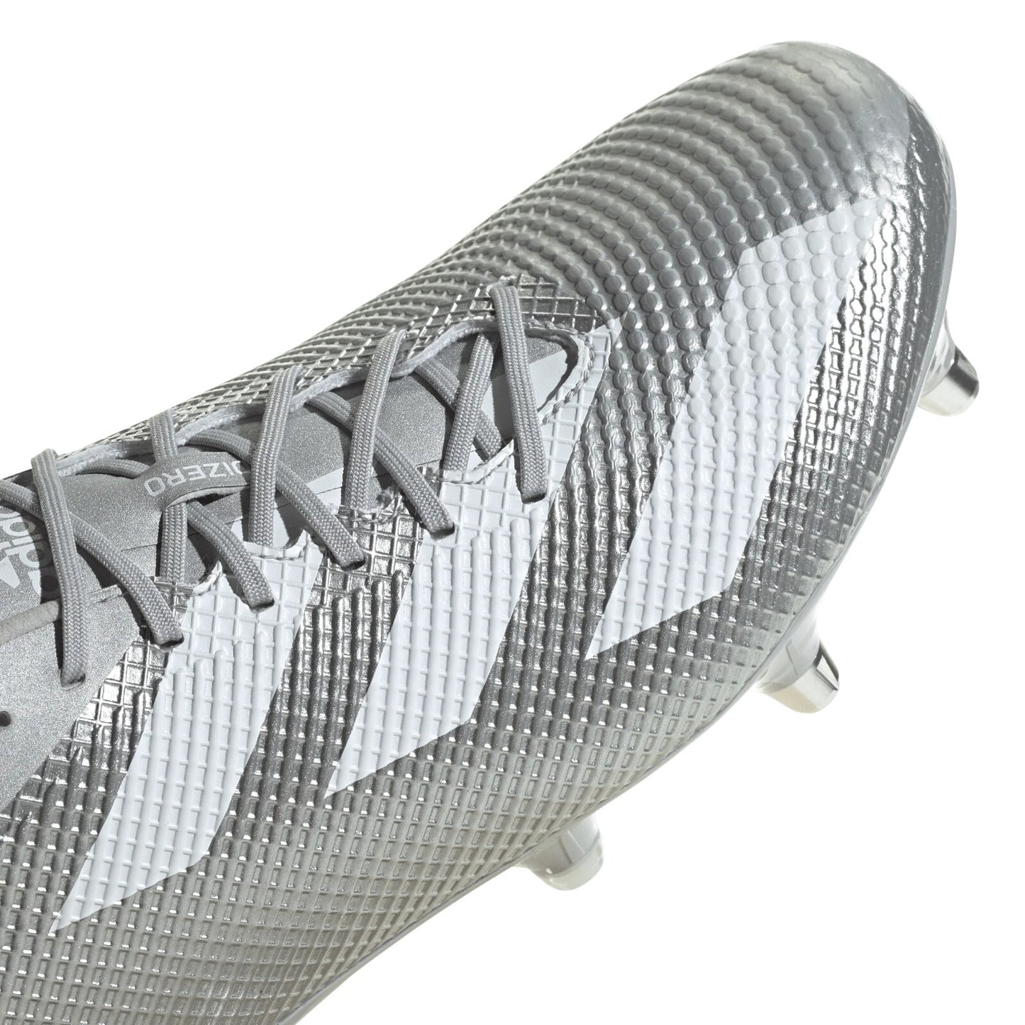 Adidas Unisex Adizero RS7 (SG) Rugby Boots / Silver White / RRP £170