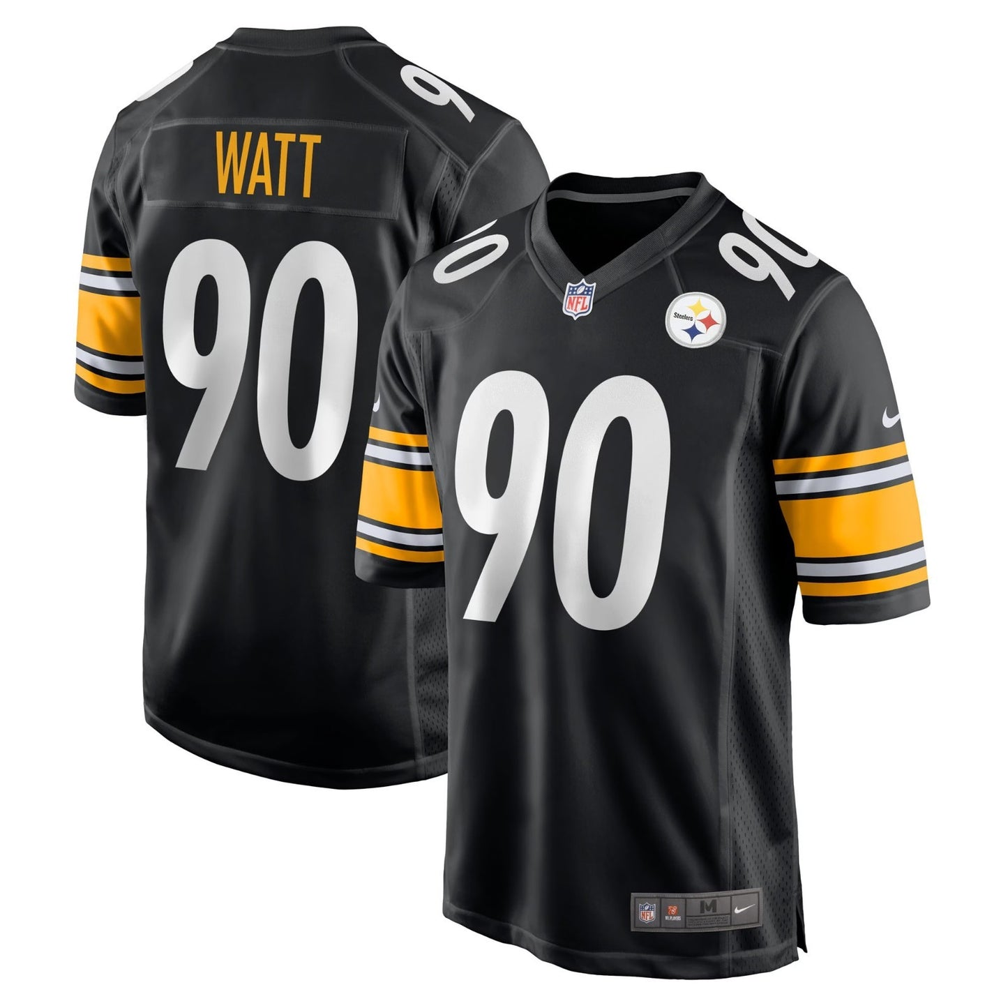 Nike NFL Pittsburgh Steelers T.J Watt Jersey / Black / RRP £105
