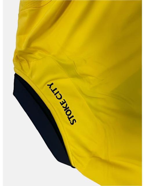 Stoke City Macron 2020-21 Polo T-Shirt / BNWT / Yellow / RRP £30