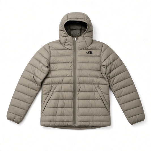 The North Face Boys Lightweight Hooded Puffer / Green / RRP £200