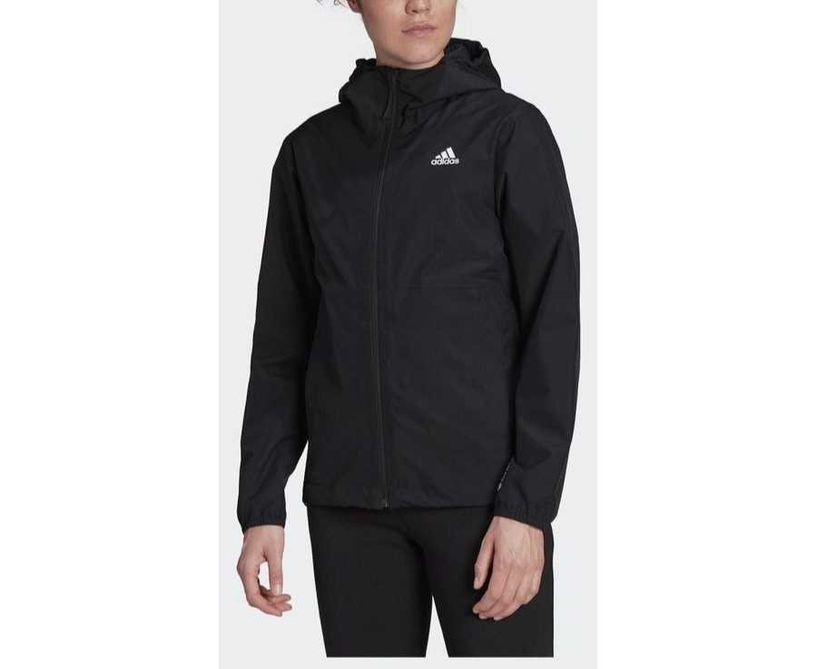 Adidas Womens Rain Ready Essential Running Jacket / Black / RRP £95