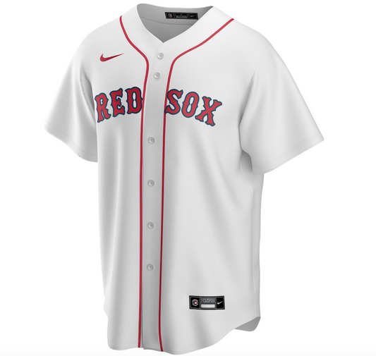 Nike Boston Red Sox Baseball Jersey / White / RRP £95