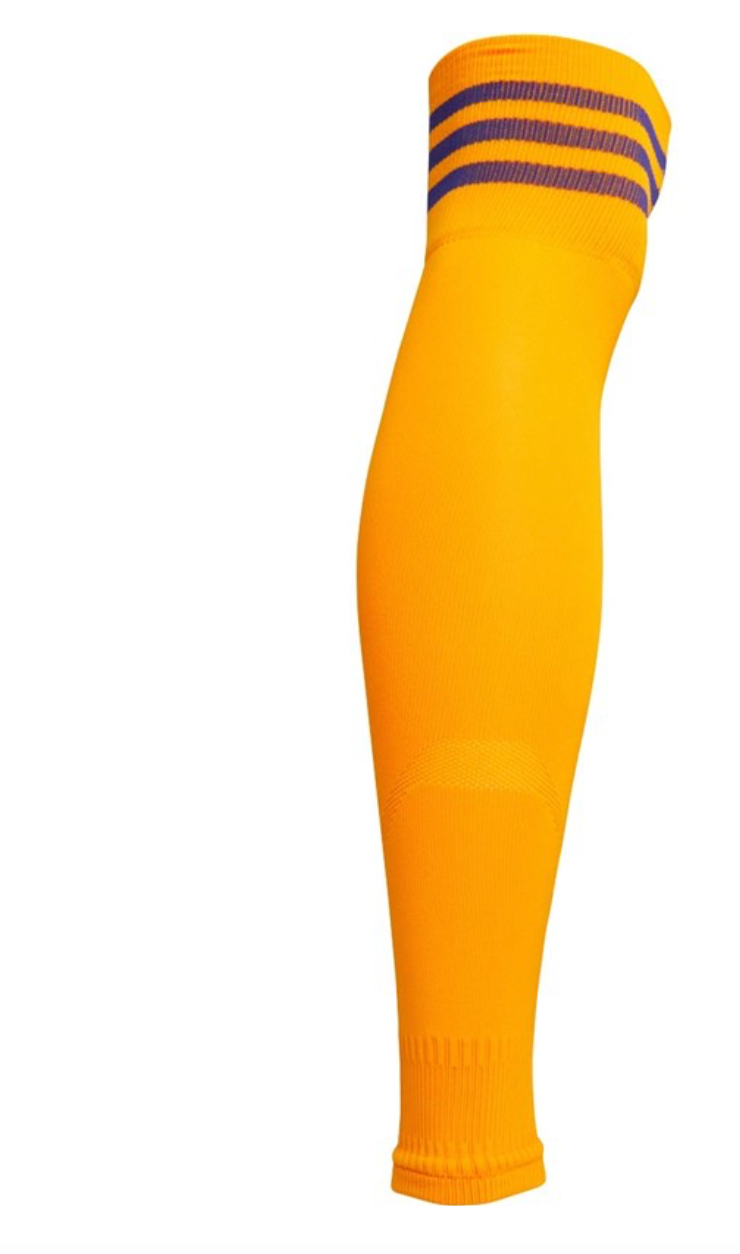 Adidas Mens Team Sleeve 18 Football Socks / BNWT / Lucky Orange / RRP £16