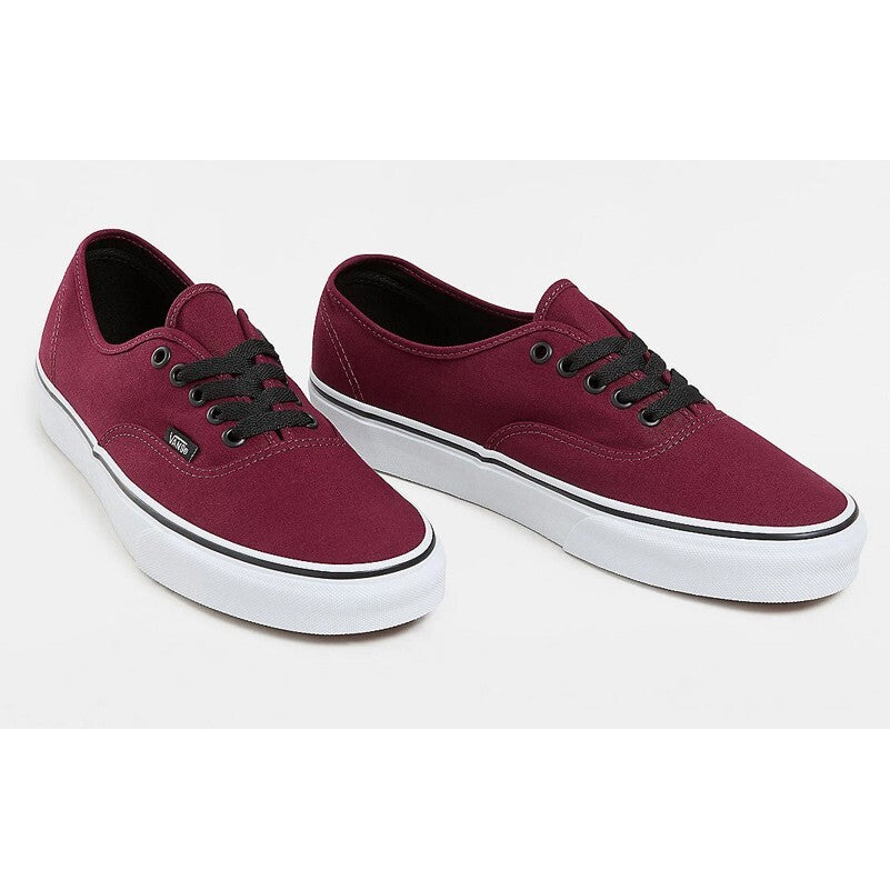 Vans Unisex Authentic Low Trainers / Red Port Black / RRP £57