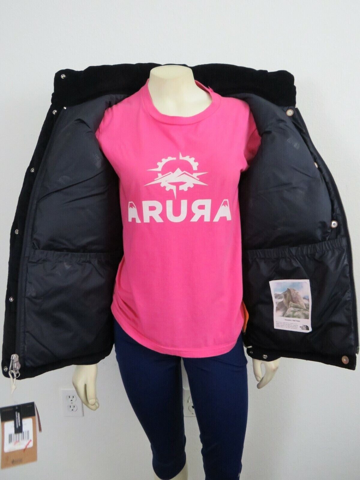 The North Face Women’s Sierra Down Corduroy Parka – Aviator Navy, 600 Fill Down