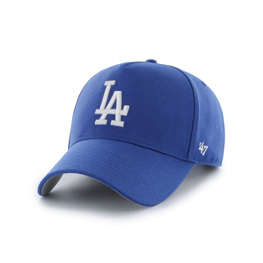 47 Brand Adult Los Angeles Dodgers Royal MVP Snapback Cap / Blue / RRP £26