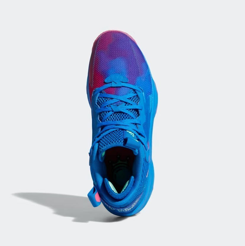 Adidas Unisex Dame 8 Battle Of The Bubble Basketball Trainers / Blue / RRP £100