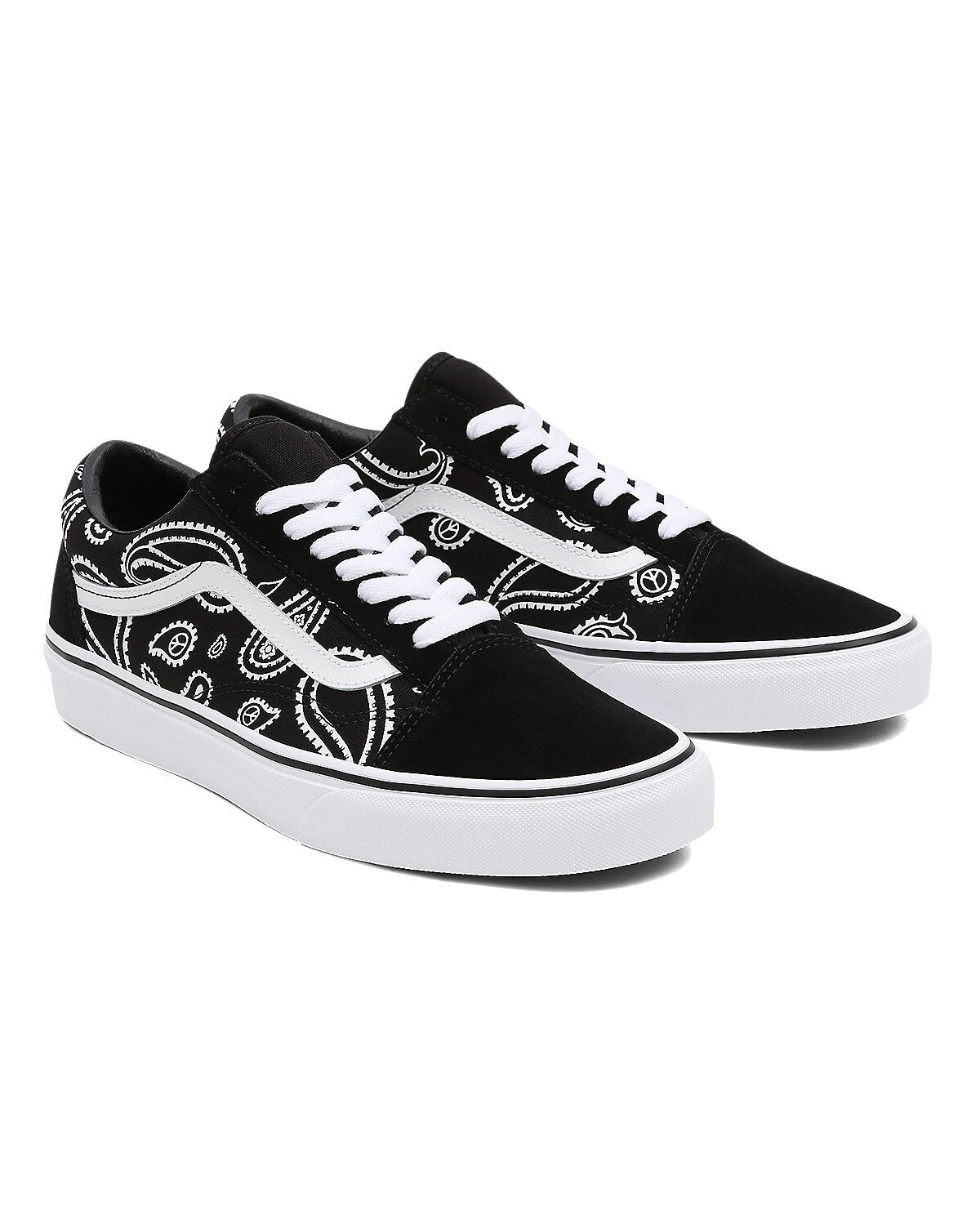 Vans Unisex Old Skool / Black White Paisley / RRP £70
