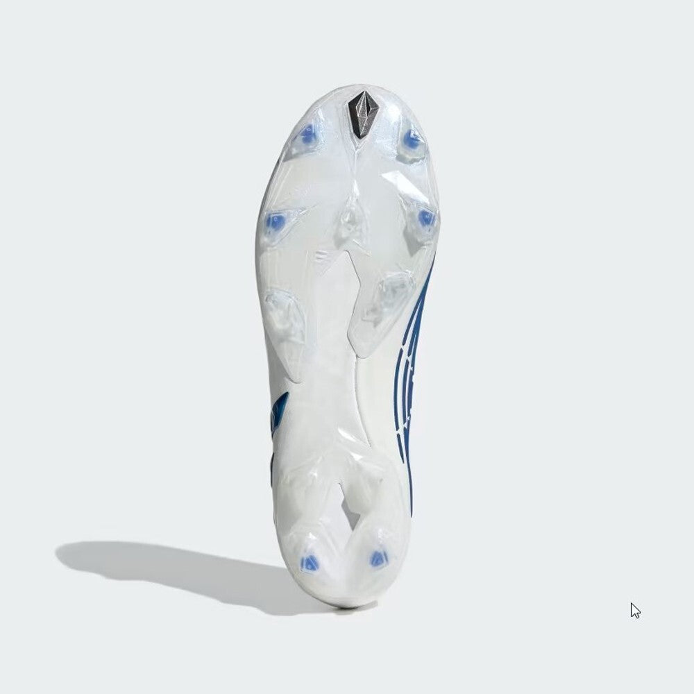 Adidas Unisex Predator Edge.1 Low FG Football Boots / White Blue / RRP £180