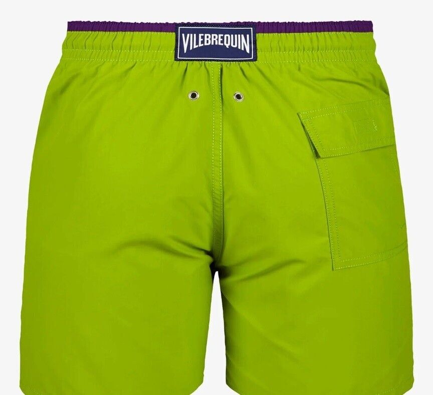 Vilebrequin Swim Shorts / Men’s / Moka / Cactus Green / RRP £175