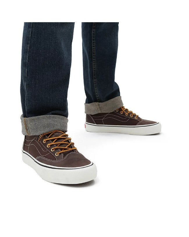 Vans Mens Destruct Mid VR3 Trainers / Harry Bryant Brown / RRP £105