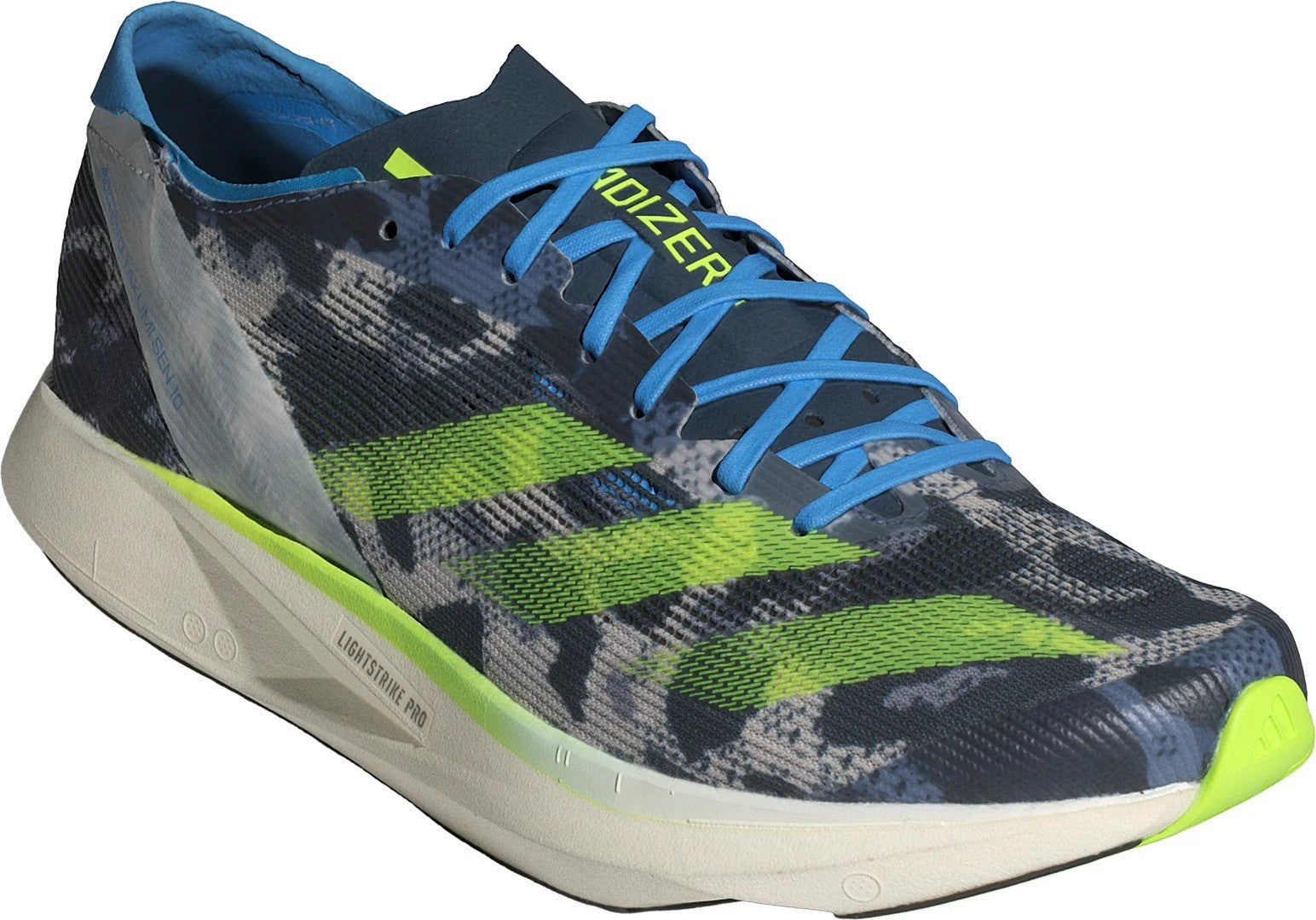 Adidas Mens ADIZERO TAKUMI SEN 10 M Trainers / Blue / BNIB / RRP £169.99