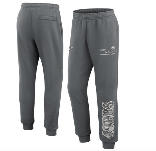 Nike NFL San Francisco 49ers Fleece Jogger Sweapants / Grey / RRP £75