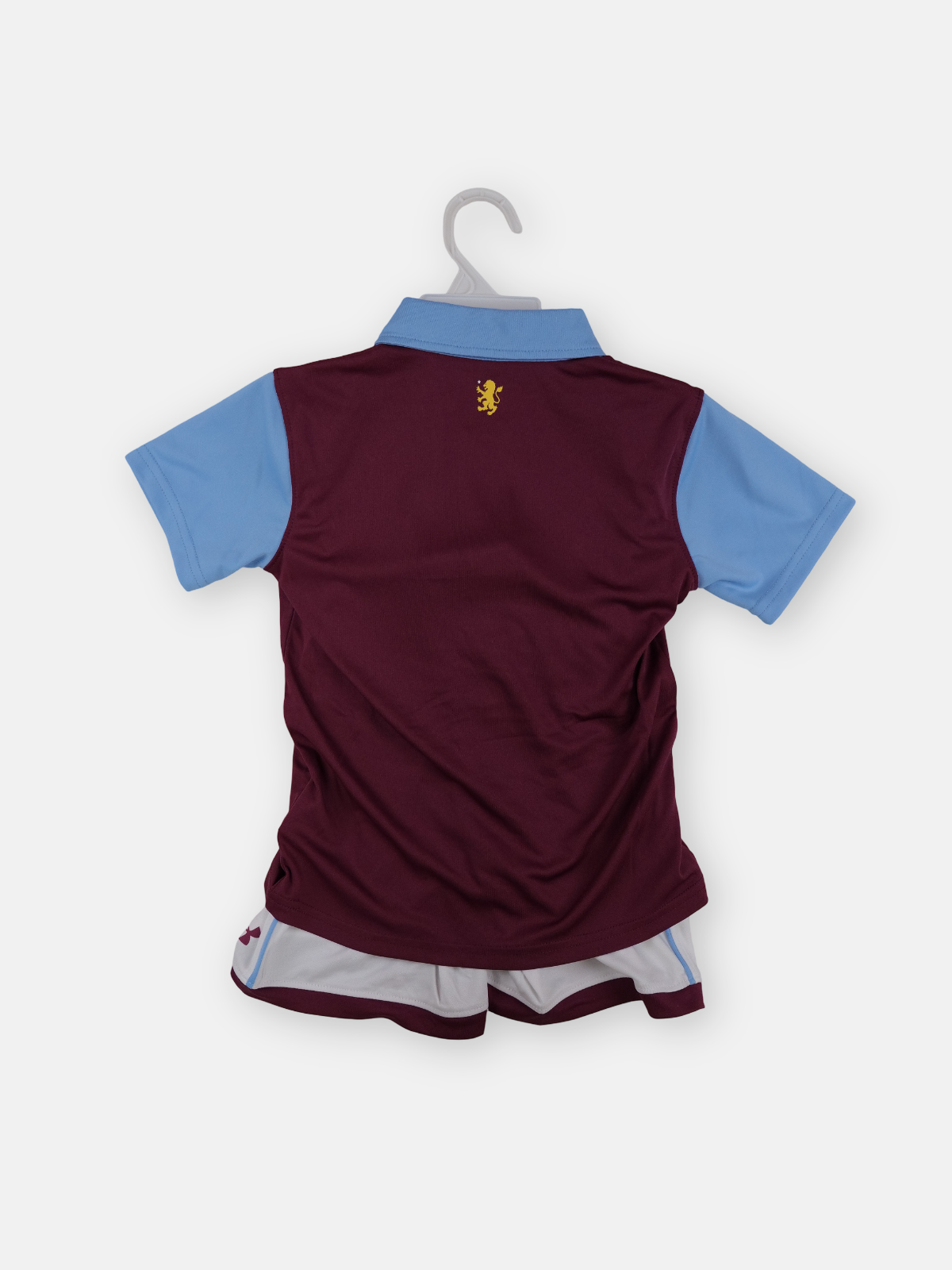 UNDER ARMOUR Kids 2016-17 Aston Villa Home Full Football Kit / Maroon / RRP £39