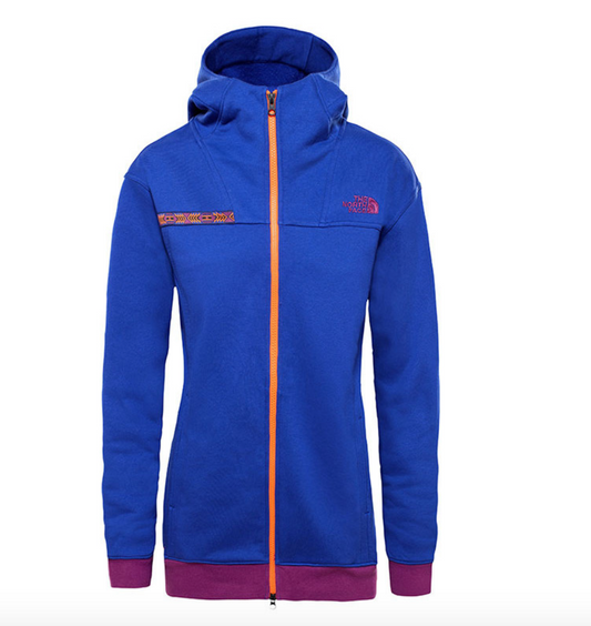 The North Face Womens 92 Rage Fleece Hoodie / Aztec Blue / RRP £115