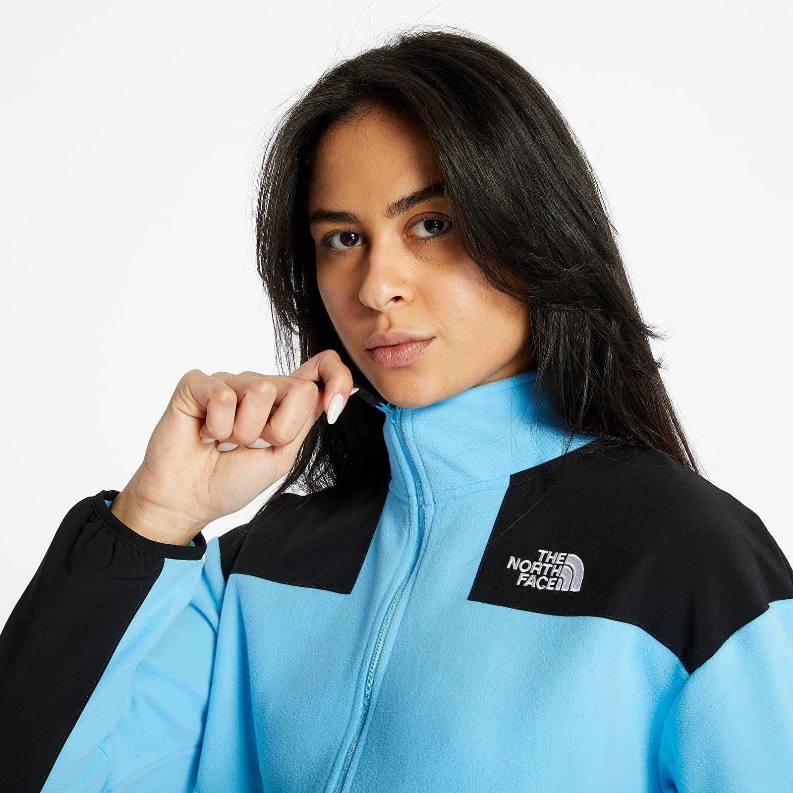 The North Face Womens What The Fleece / Ethereal Blue / RRP £80