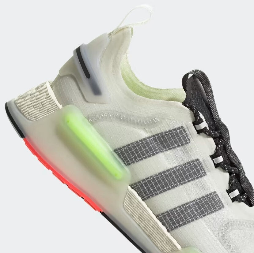 Adidas Mens NMD V3 Trainers / White Black Neon / RRP £130