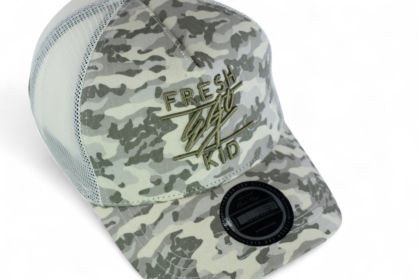 Fresh Ego Kid Mesh Trucker Cap / Camo / RRP £35