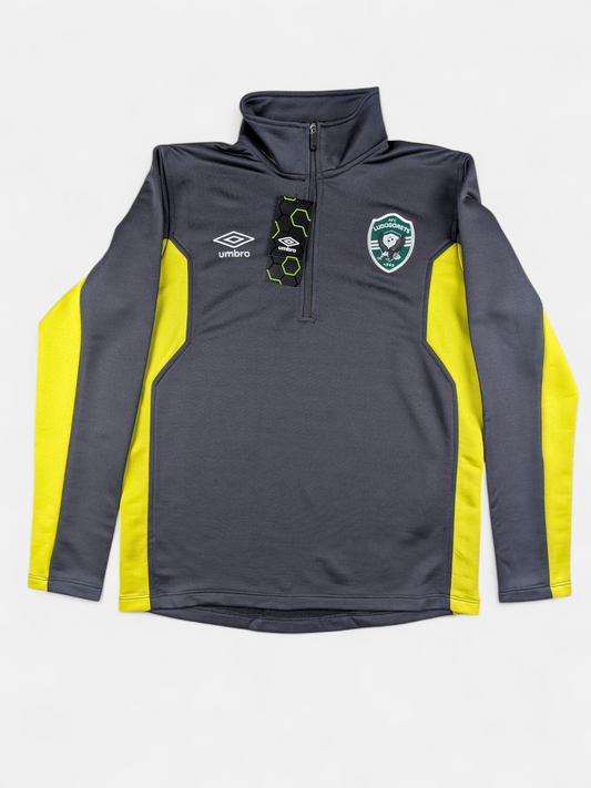 Umbro Mens 2017-18 Ludogorets Razgrad 1/2 Zip Training Top / BNWT /Grey /RRP £50