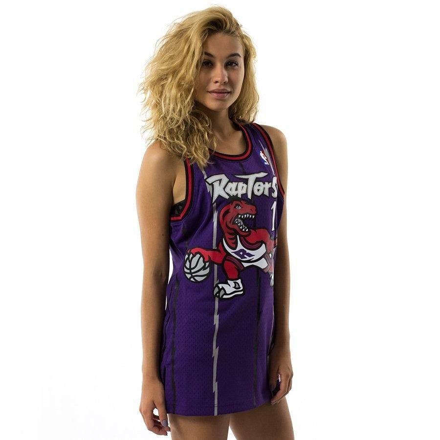 Mitchell and Ness Women's Toronto Raptors Vince Carter Basketball Vest /Purple/ RRP £95
