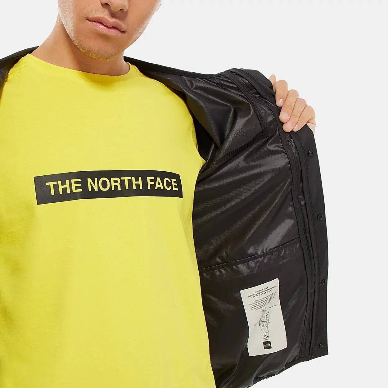 The North Face Mens 1985 Mountain Jacket / TNF Black/TNF White / RRP £85