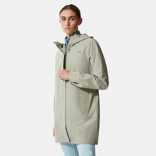 The North Face Womens Woodmont Parka / Tea Green / RRP £170