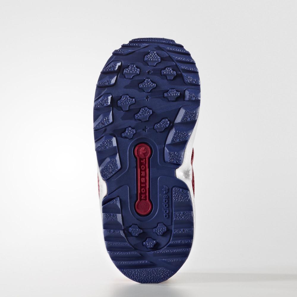 Adidas Infant ZX Flux Winter Snow Trainer Boot / Red / RRP £50