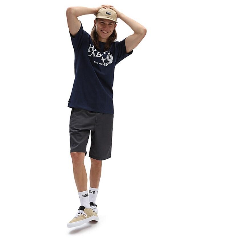 Vans Half Cab Off The Wall SS T-Shirt / Dress Blue / Mens / RRP £40
