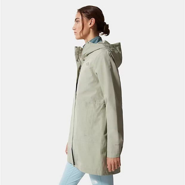 The North Face Womens Woodmont Parka / Tea Green / RRP £170