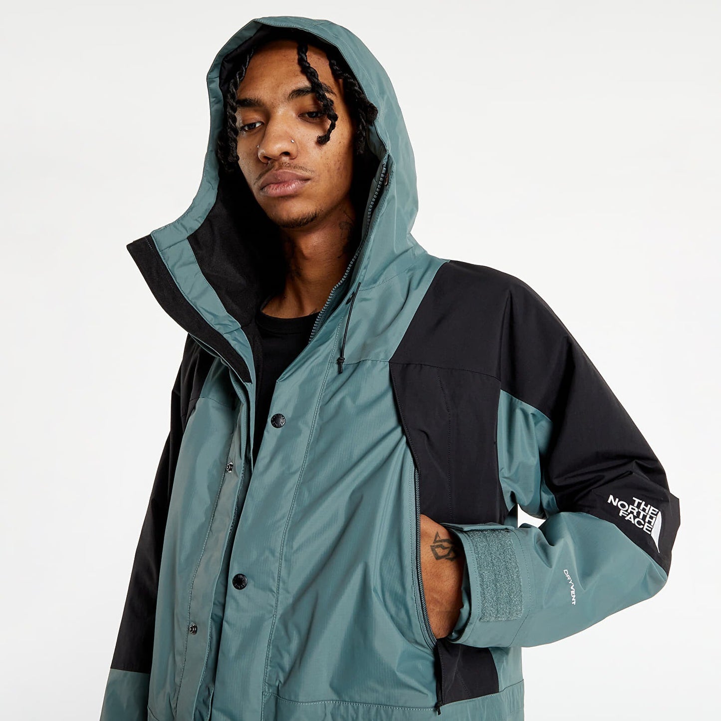 The North Face Mens Mountain Light Insulated Jacket / Balsam Green / RRP £225
