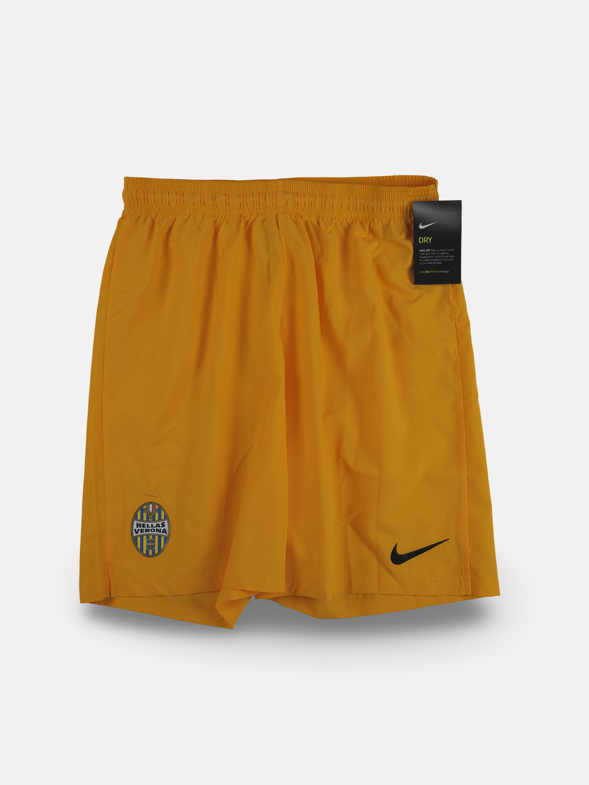 Nike Mens 2013-14 Hellas Verona Alternate Away Shorts / Yellow / RRP £29.99