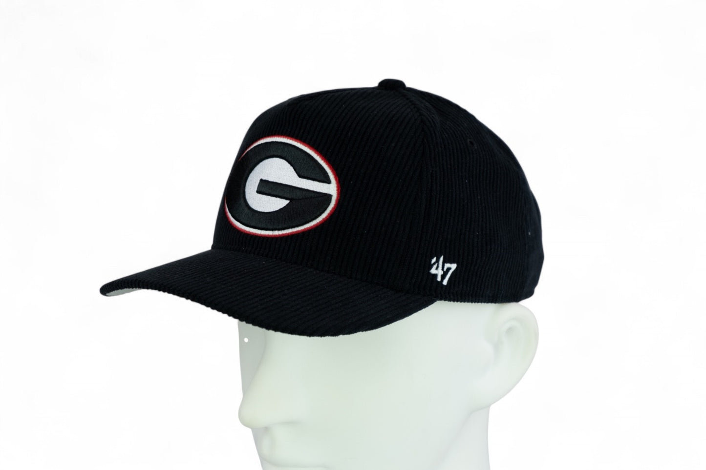 47 Brand Georgia Bulldogs Cord Hitch Snapback / Black / RRP £33